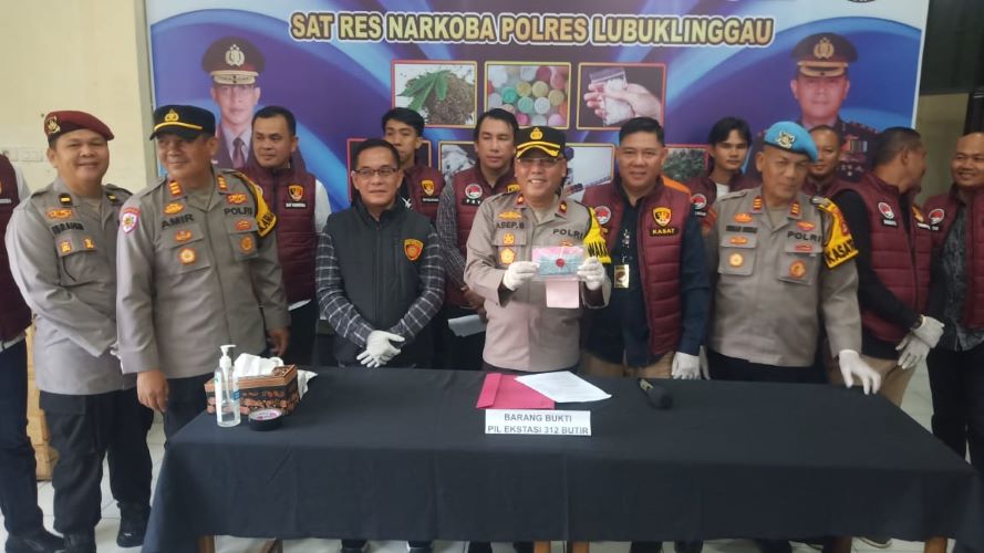 Upah 2 Remaja Jual 1.000 Ekstasi, Polisi Lubuk Linggau Kejar Bandar