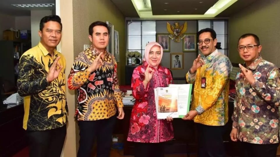 Bupati Hj Ratna Machmud Diskusi dengan Direktur MPBK Kemendagri, Hasilnya Musi Rawas Dapat Bantuan 