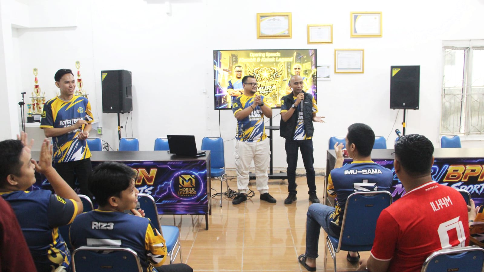 Semarak HUT RI ke-81, Kantor Pertanahan Musi Rawas Gelar Lomba E-Sports Antar Pegawai
