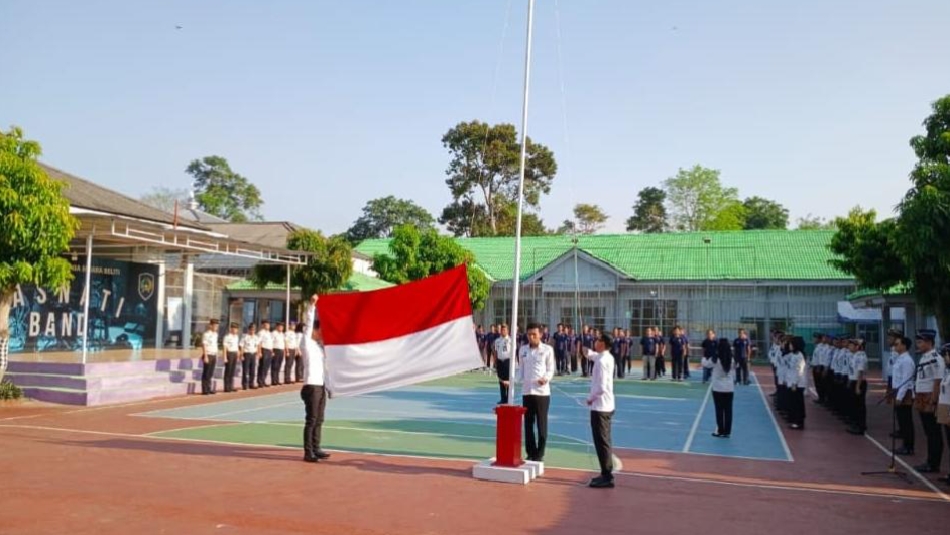 Perkokoh Nilai-Nilai Pancasila, Lapas Narkotika Muara Beliti Laksanakan Upacara Hari Lahir Pancasila 2026
