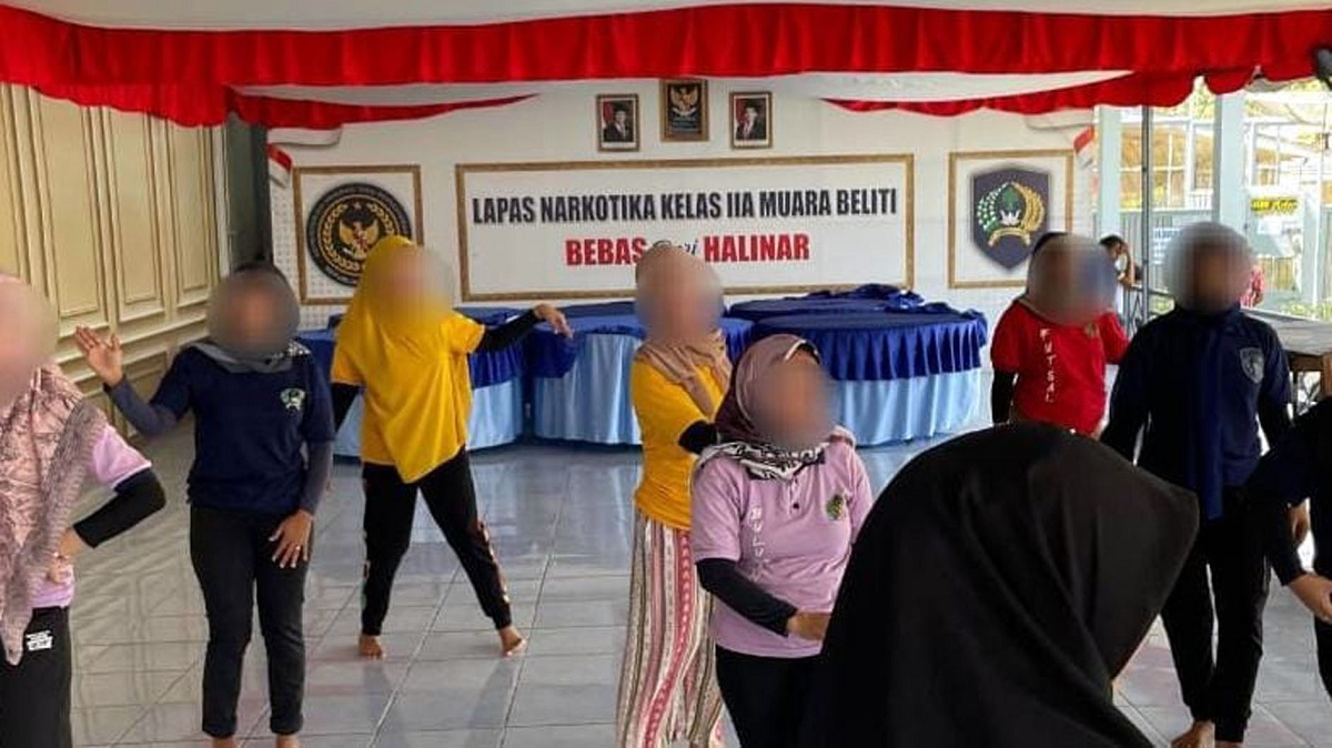 Lapas Narkotika Muara Beliti Gelar Latihan Tari, Warga Binaan Asah Kreativitas dan Karakter
