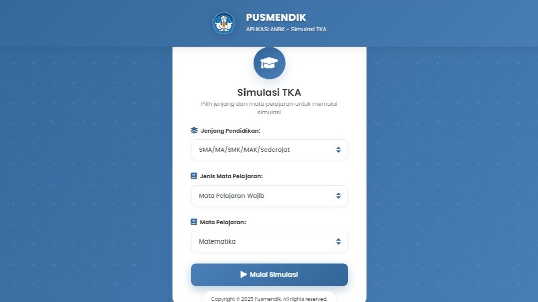 Link dan Cara Ikuti Simulasi TKA SD-SMP 2026, Penting Bagi Siswa