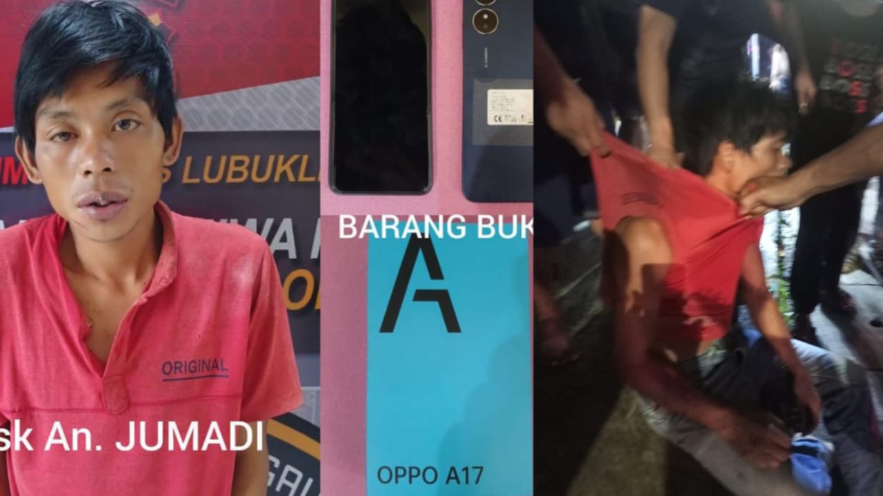 Kronologis Jambret di Lubuk Linggau yang Dimassa, Om Tolong Ado yang Maling HP Aku, 1 Pelaku DPO