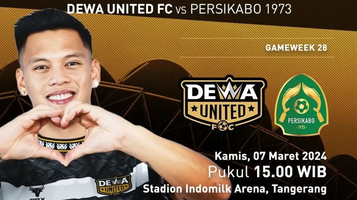 Prediksi Dewa United vs Persikabo 1973, Liga 1 Indonesia, Kamis 7 Maret 2024, Kick Off 15.00 WIB