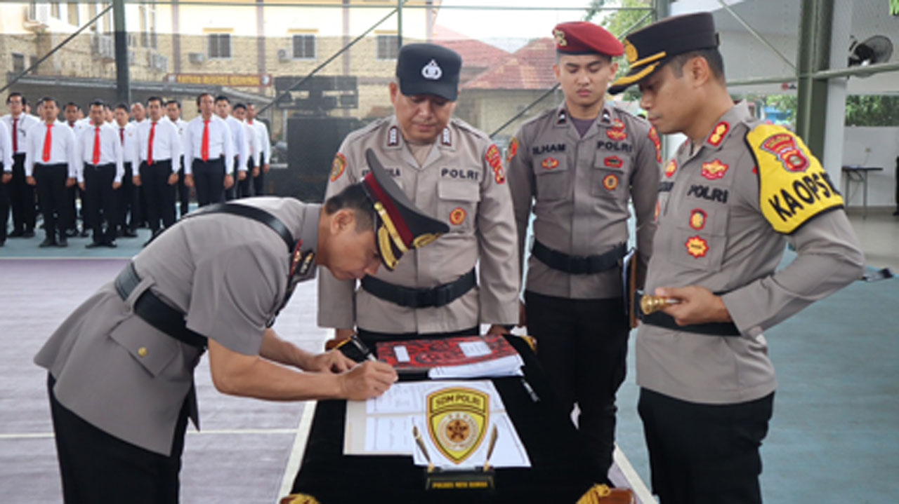 10 Pejabat di Polres Musi Rawas Diganti, Kapolres: Kalau Tidak Berprestasi, Minimal Jangan Membuat Masalah