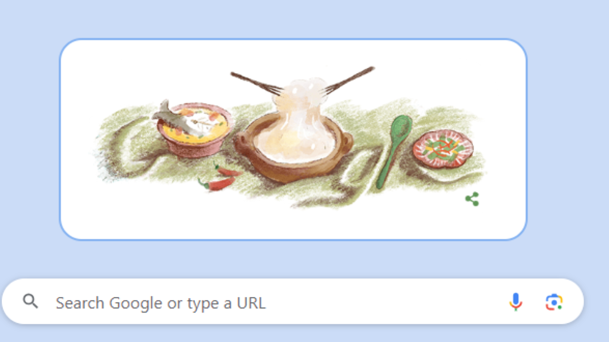 Google Doodle Hari ini Menampilkan Papeda Makanan Khas Papua, Yuk Simak Sejarah, Manfaat, dan Cara Membuatnya