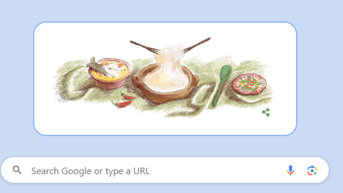 Google Doodle Hari Ini Menampilkan Papeda Makanan Khas Papua, Yuk Simak ...