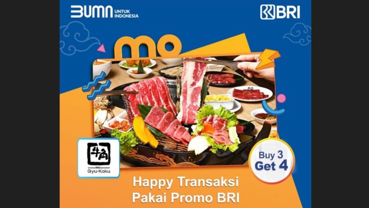 Happy Transaksi Pakai Promo BRI di Restoran Jepang, Buruan