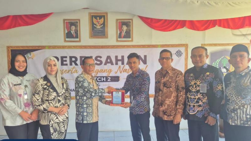 Haru dan Penuh Kenangan, Lapas Narkotika Muara Beliti Gelar Acara Perpisahan Peserta Magang