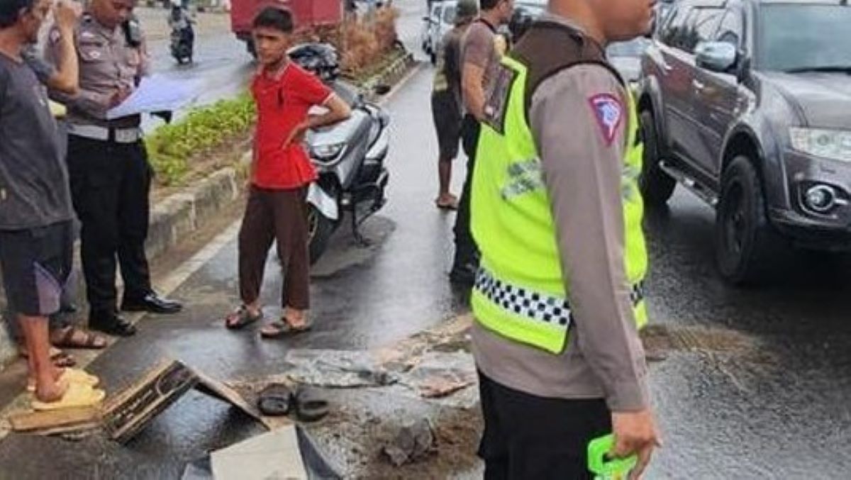 Nahas, Pensiunan PNS di Jambi Tewas Terlindas Truk, Begini Kronologinya 