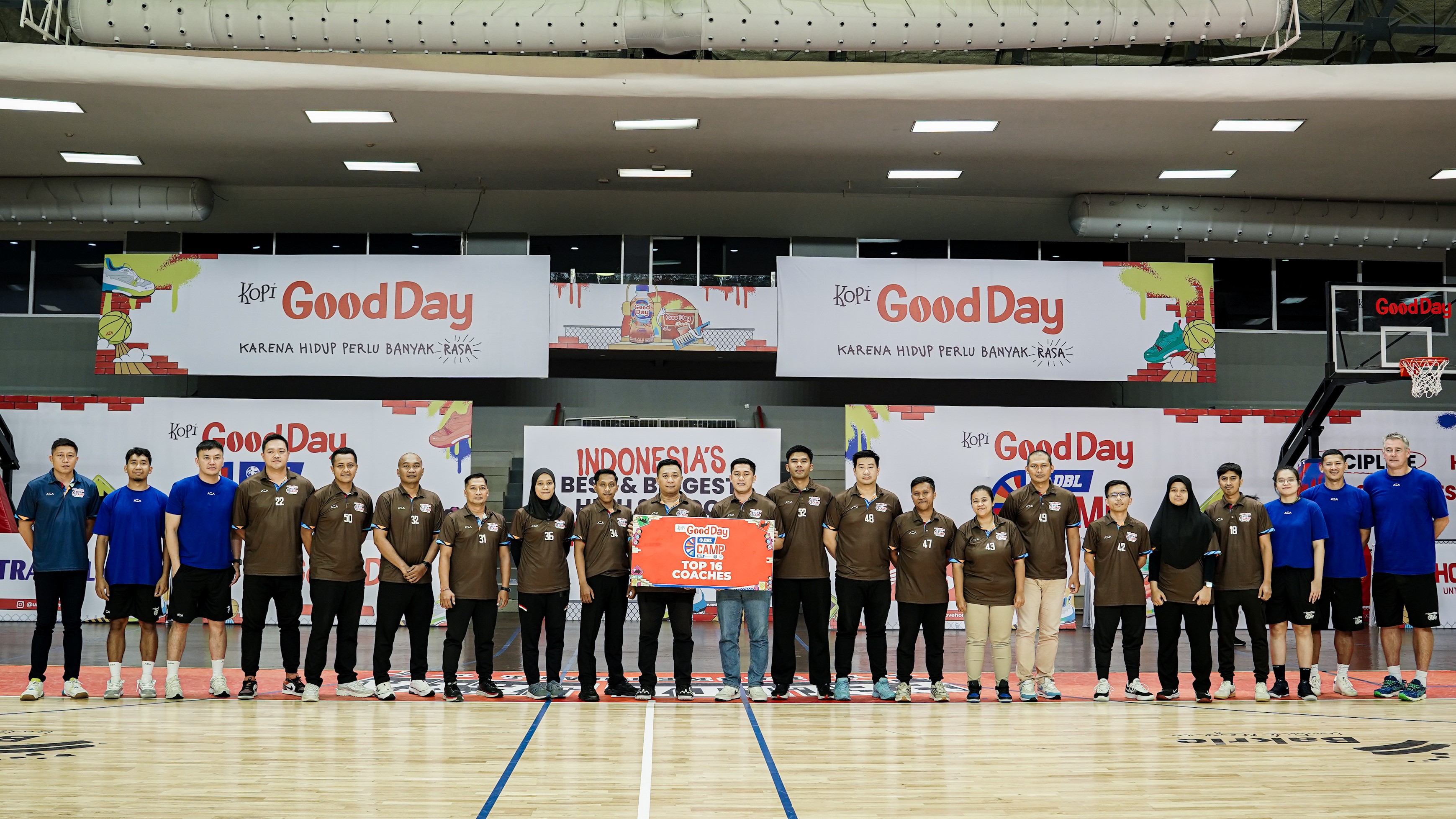 Ini Dia, Top 16 Coaches dan 8 Peraih Wild Card Kopi Good Day DBL Indonesia All-Star 2025