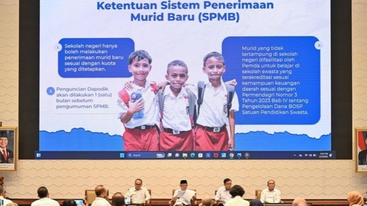 SPMB 2025 Jalur Domisili, Berikut Urutan Calon Murid Prioritas Serta Kuotanya