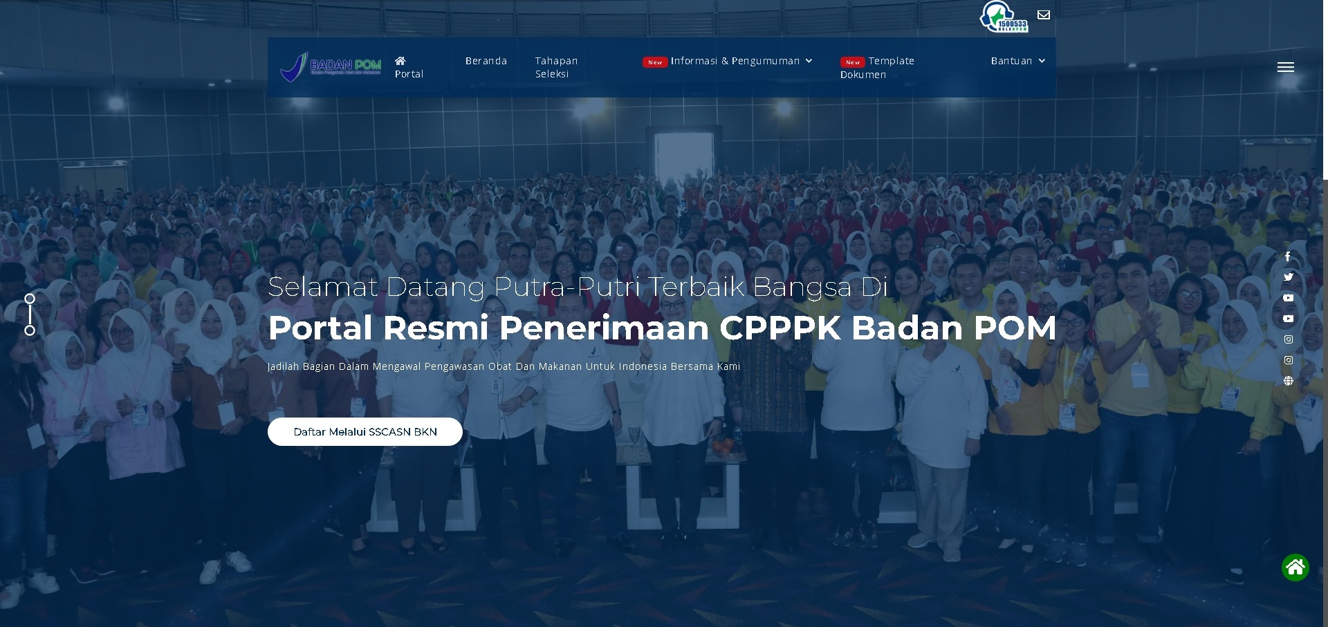 BPOM Buka Pendaftaran CPPPK 2022, Ada Lowongan untuk Disabilitas Juga, Segera Daftar di Sini