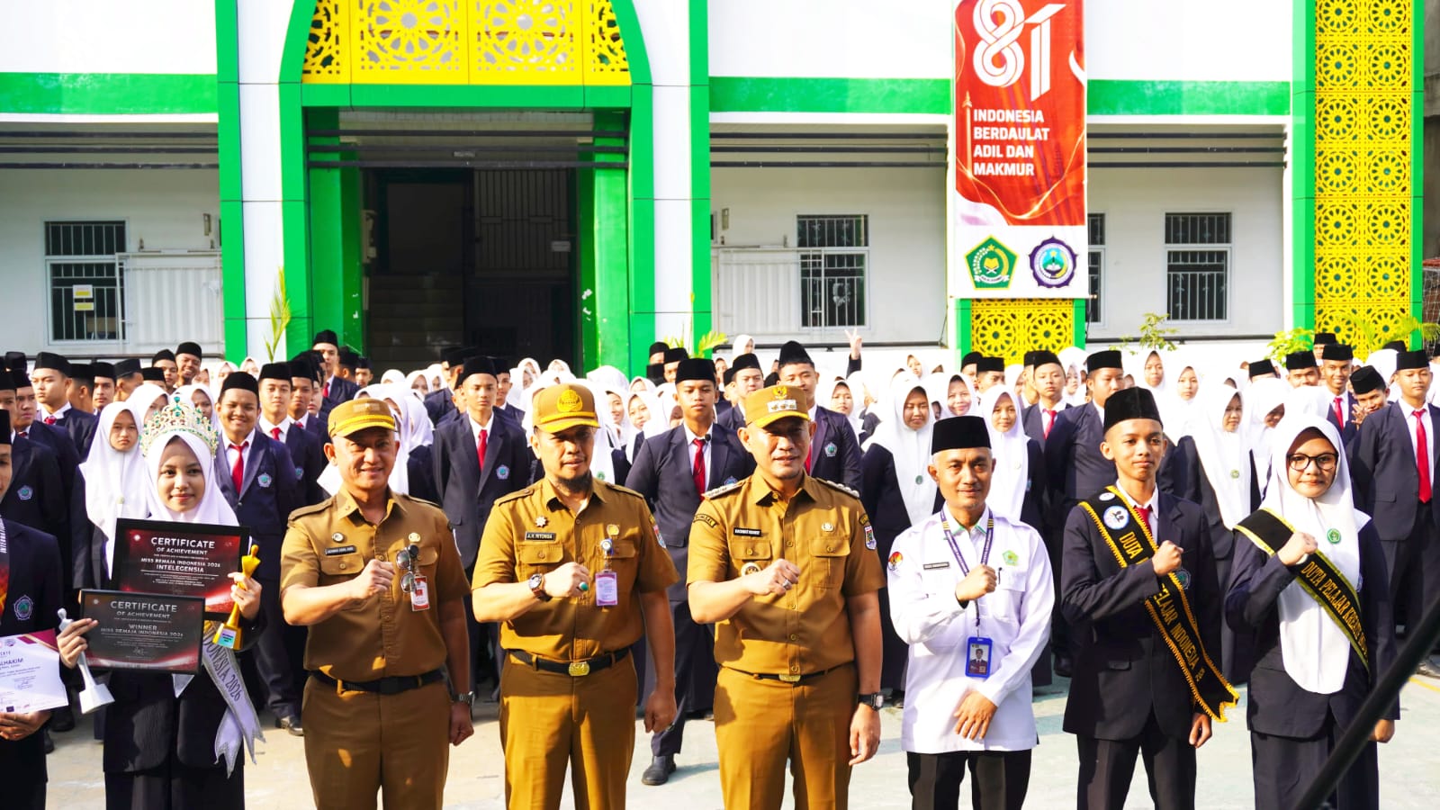 Pelajar MAN 1 Lubuk Linggau Ukir Prestasi Nasional hingga Internasional, Wali Kota Beri Apresiasi