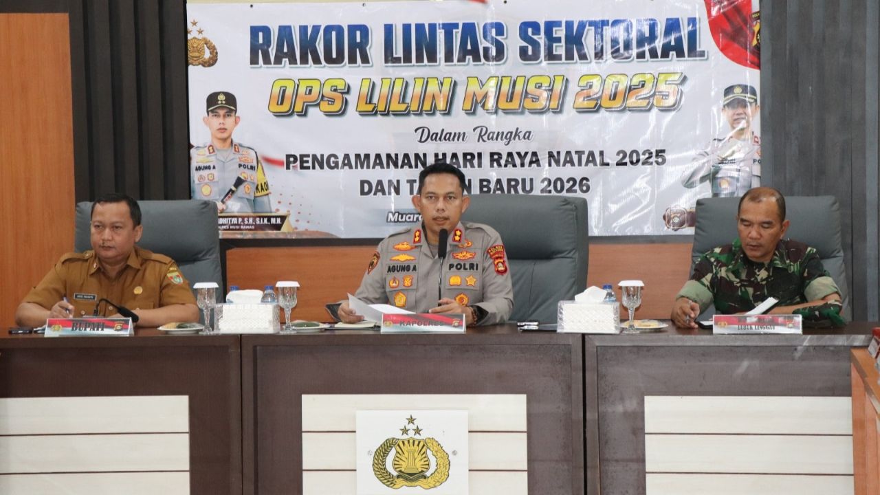 Operasi Lilin Musi 2025, ini 4 Titik Lokasi yang Jadi Perhatian Polres Musi Rawas Saat Nataru