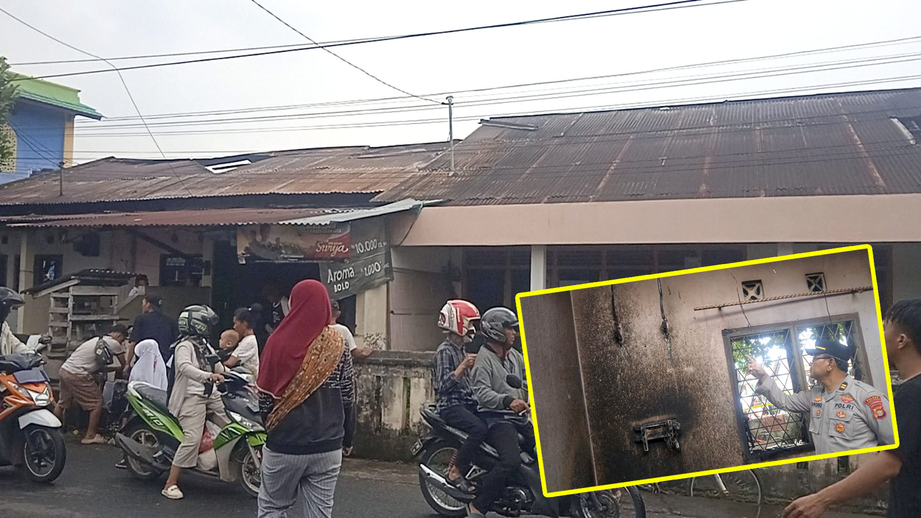 Rumah dan Bedeng Terbakar di Lubuklinggau, Penyebabnya Bukan Korsleting