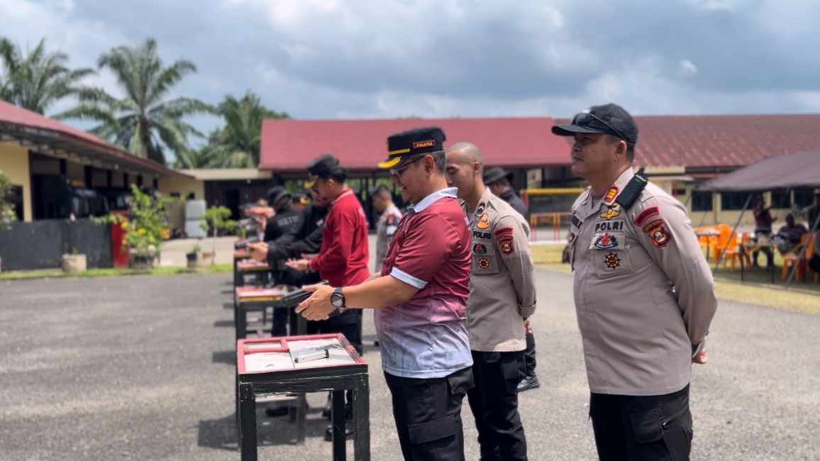 Gandeng Satbrimob Polda Sumsel Batalyon B Pelopor, Lapas Lubuk Linggau Tingkatkan Fisik dan Kedisiplinan