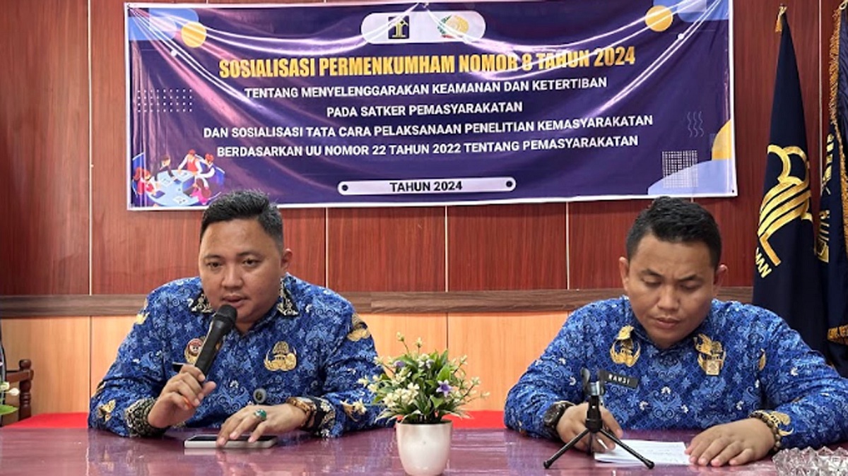 Bapas Muratara Gelar Rapat Dinas Triwulan IV Tahun 2024