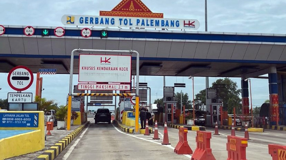 H-3 Lebaran 2025, Lalu Lintas Tol Lampung-Palembang Terpantau Ramai, Ini Kondisi Terkininya