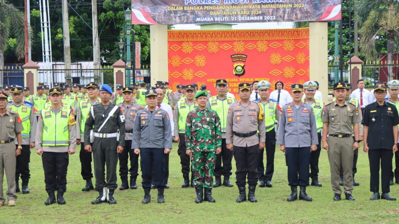 Operasi Lilin Musi 2023, Pengamanan Gereja di Musi Rawas Diperketat