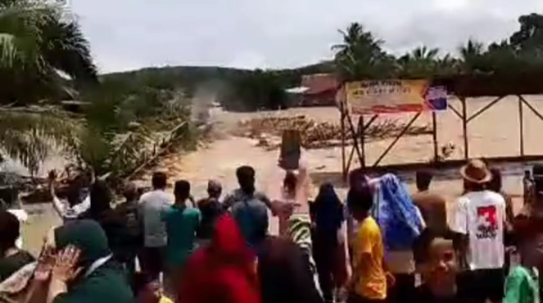 Banjir Muratara, Sudah 17 Rumah Hanyut, Terparah di Kecamatan Karang Jaya
