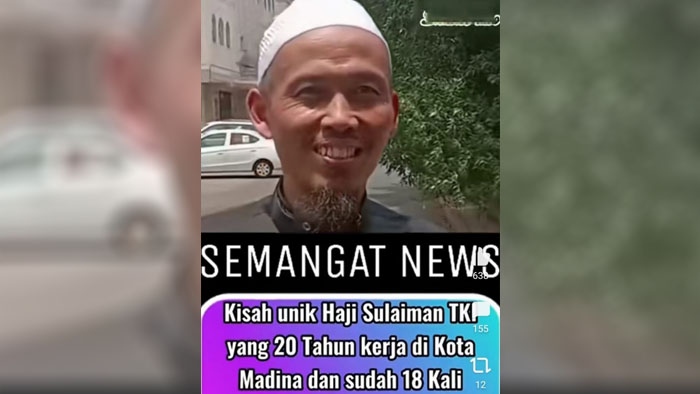 Bercadar Kelabui Polisi Jeddah, H Sulaiman Sudah 18 Kali Berhaji dengan Biaya Rp 3,5 Juta, Kok Bisa?