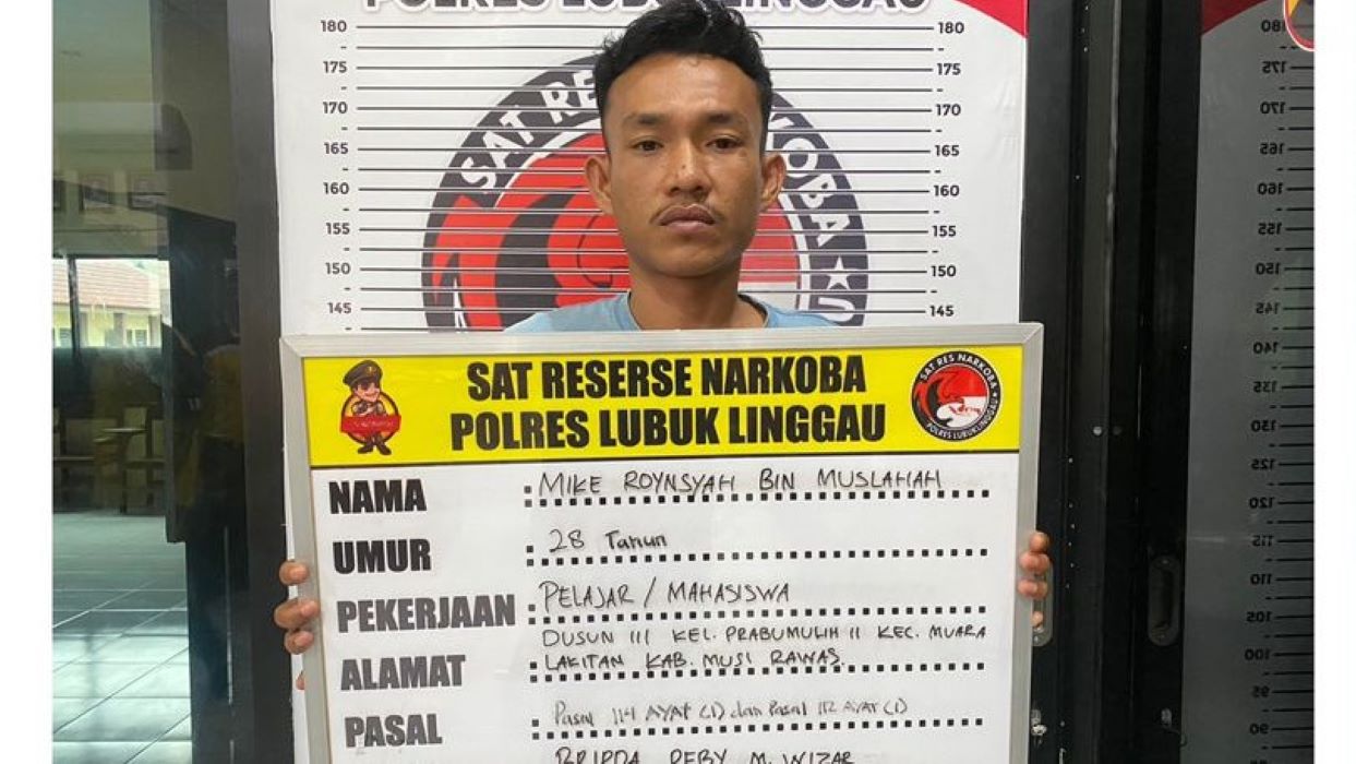 Pemuda Asal Musi Rawas Ditangkap di Lubuk Linggau, Kasusnya Berat