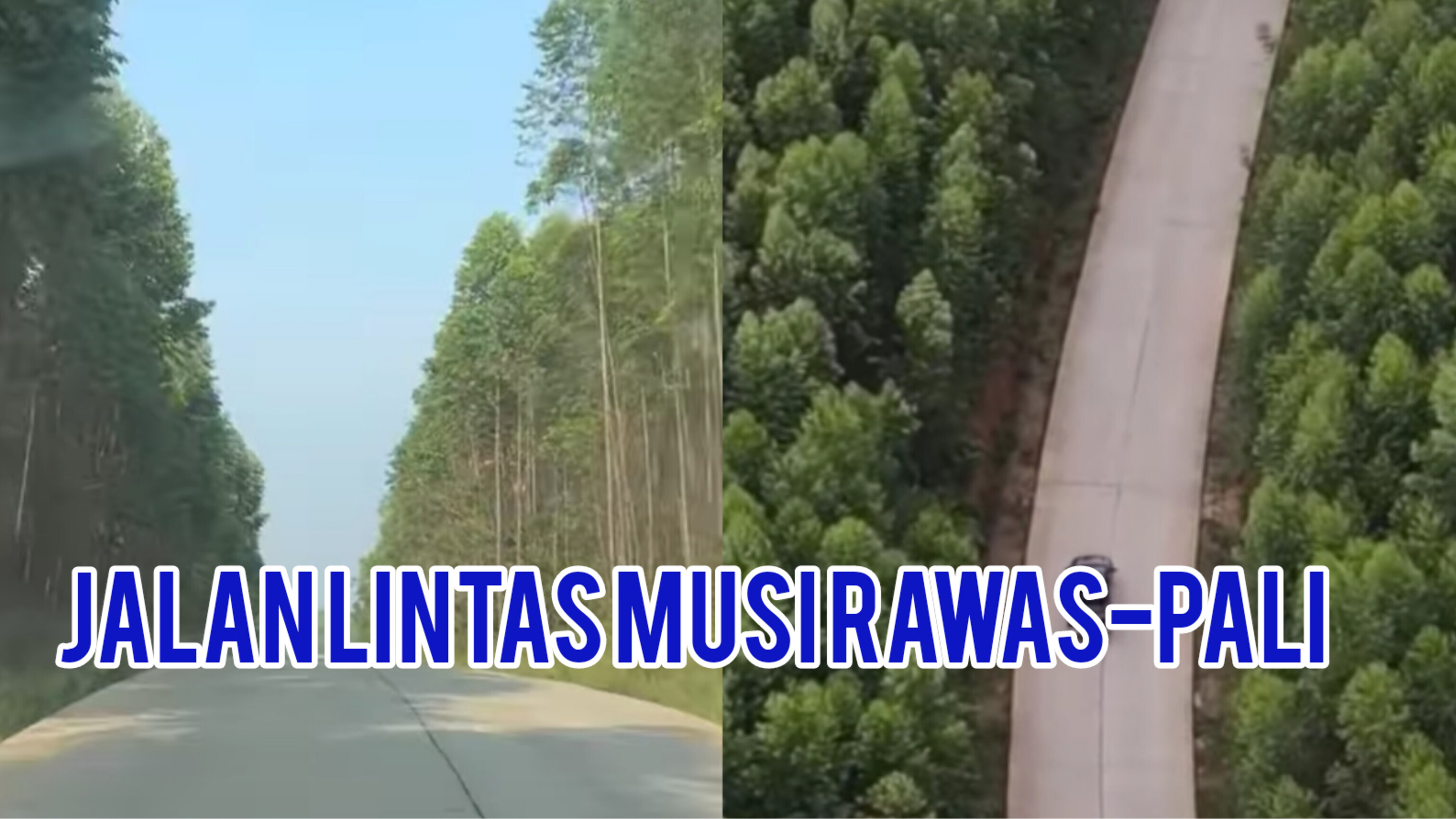 Jalan Lintas Baru, Lubuk Linggau-PALI Hanya 3 Jam, Pengendara Serasa Lewat Wisata di Lampung
