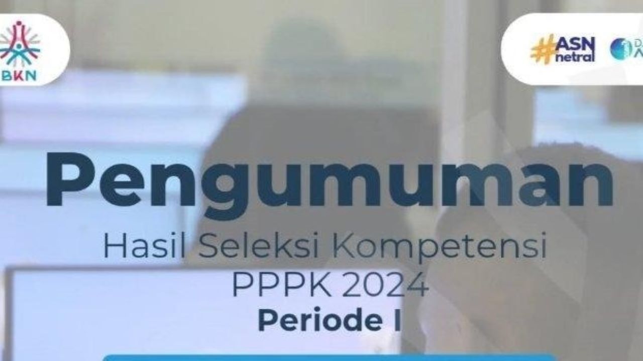 Hasil Seleksi PPPK 2024, Berikut Daftar Instansi yang Sudah Umumkan Kelulusan Pelamar 