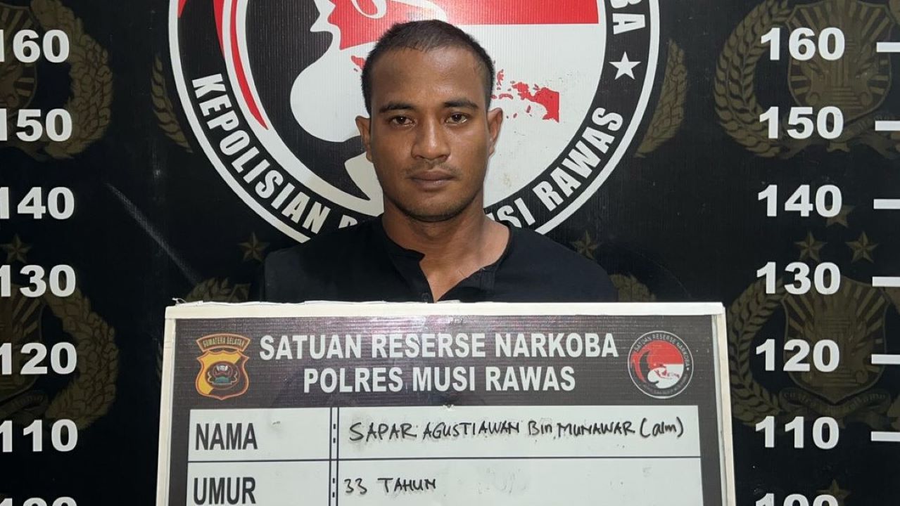 Warga Tugumulyo Musi Rawas Diringkus, Barang Buktinya Banyak