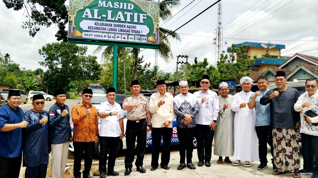 Sambut Ramadan 2026, Masjid Al-Latif di Kelurahan Sumber Agung Diresmikan, Ajak Masyarakat Manfaatkan Bersama