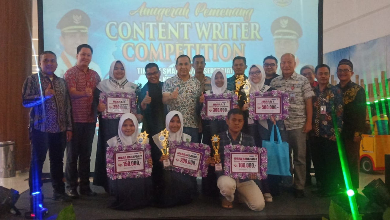 Content Writer Competition Sukses, ini Daftar Pemenangnya