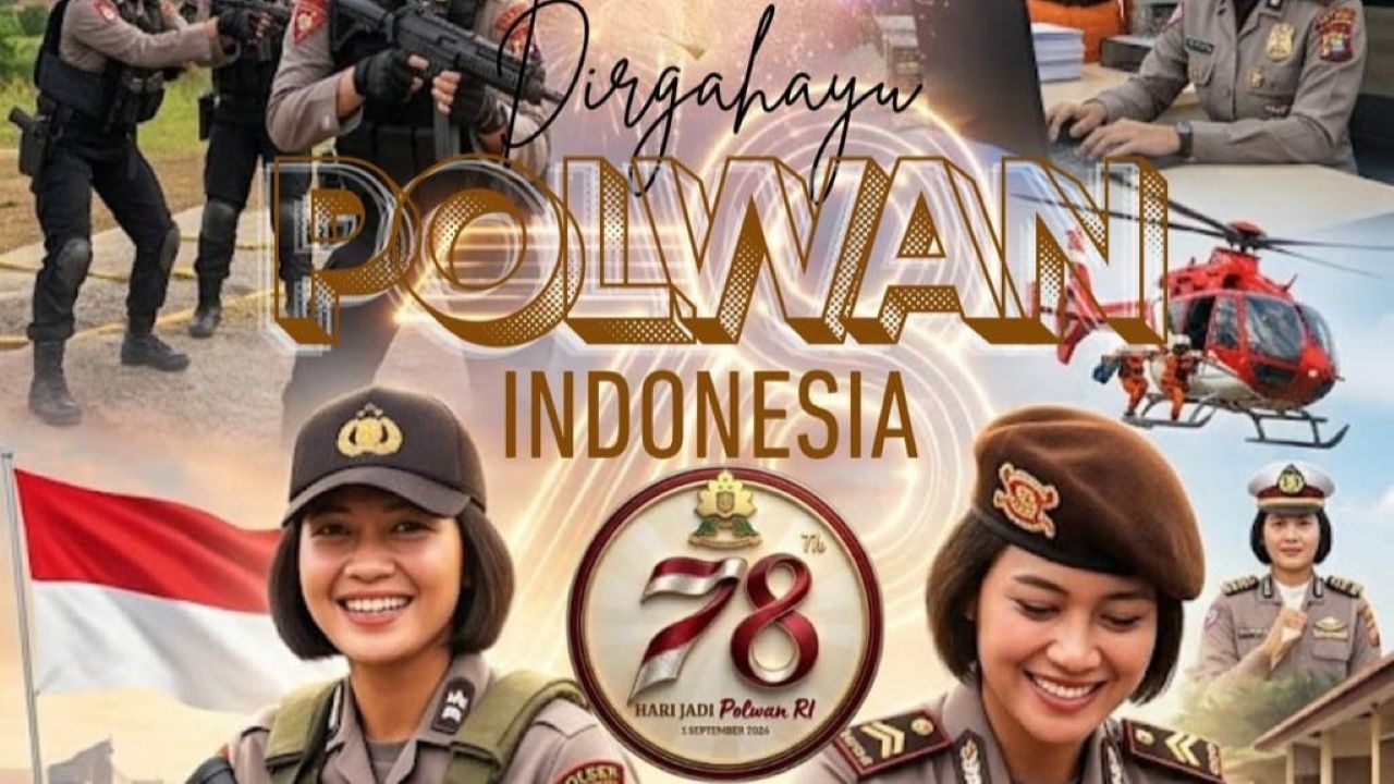 HUT Polwan ke-78 pada 1 September 2026: Sejarah, Tema dan Makna Srikandi Bhayangkara
