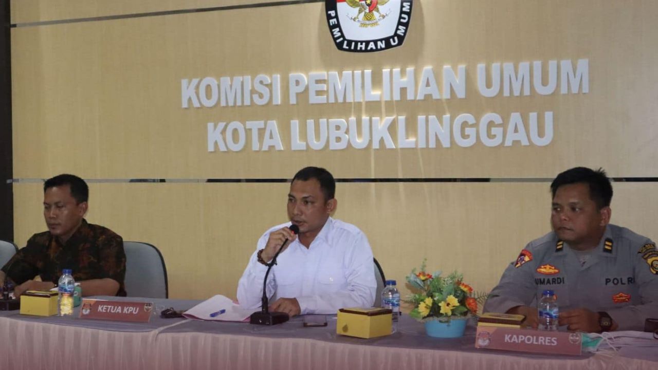 KPU Lubuk Linggau Rakor Debat Kandidat Pertama, Dilaksanakan di Lubuk Linggau