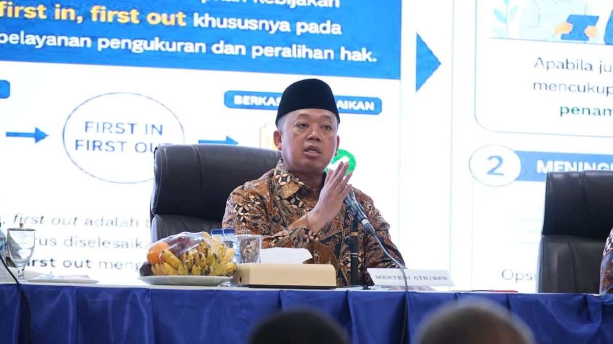 Menteri Nusron: Masuki Transformasi Organisasi dan Layanan, Rakyat Harus Jadi Raja yang Dilayani