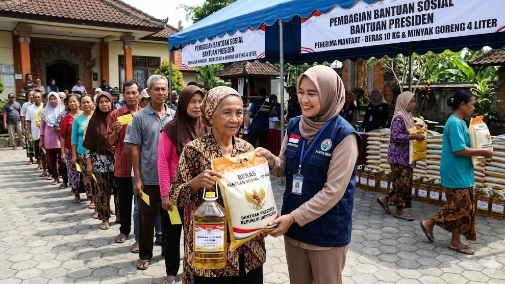 Cara Cek Nama Penerima Bansos Beras 10 Kg dan Minyak 4 Liter Maret 2026, Buruan 
