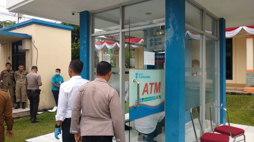 ATM Bank SumselBabel di Pemkab Empat Lawang Dibobol