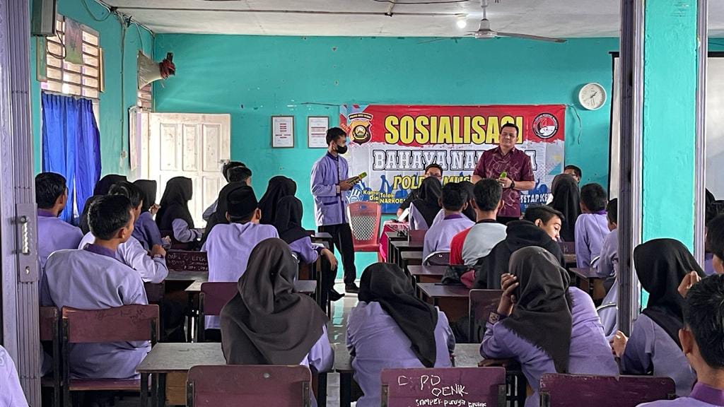 Datangi Sekolah di Musi Rawas, Kasat Narkoba Jelaskan Hal Penting