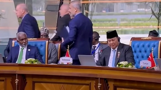 Viral, Erdogan Walk Out Keluar Ruangan Saat Prabowo Pidato, Kemlu dan Turki Buka Suara