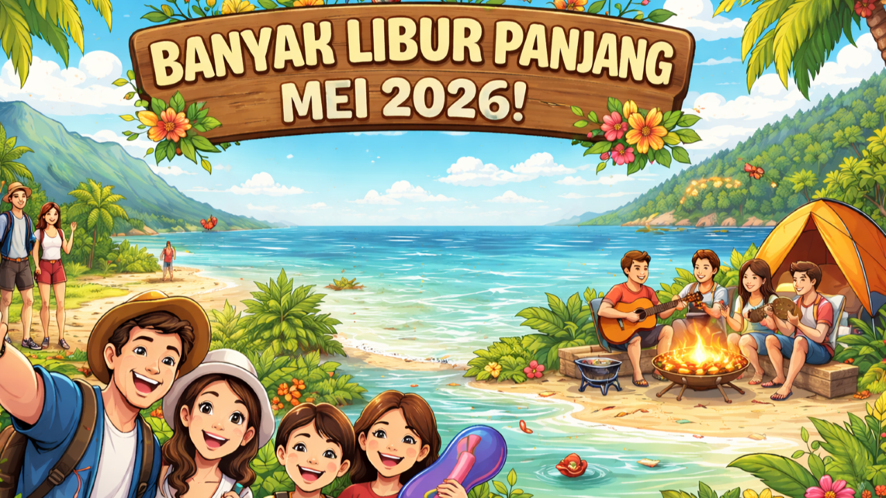 Mei 2026 Banyak Tanggal Merah Berpotensi Ciptakan Libur Panjang, Catat Jadwalnya