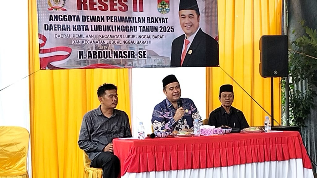 H Abdul Nasir Anggota DPRD Lubuk Linggau, Terjun Langsung ke Rumah Warga Serap Aspirasi Konstituen