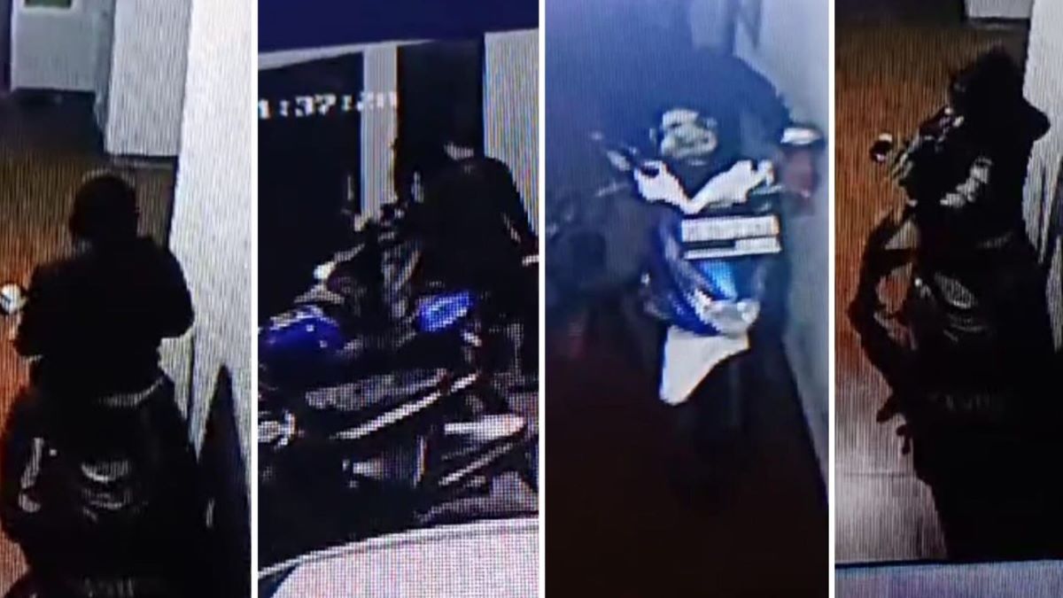 Wadaw, 4 Motor Hilang Sekaligus di Parkiran Kosan Jakabaring, Palembang, Terekam CCTV 