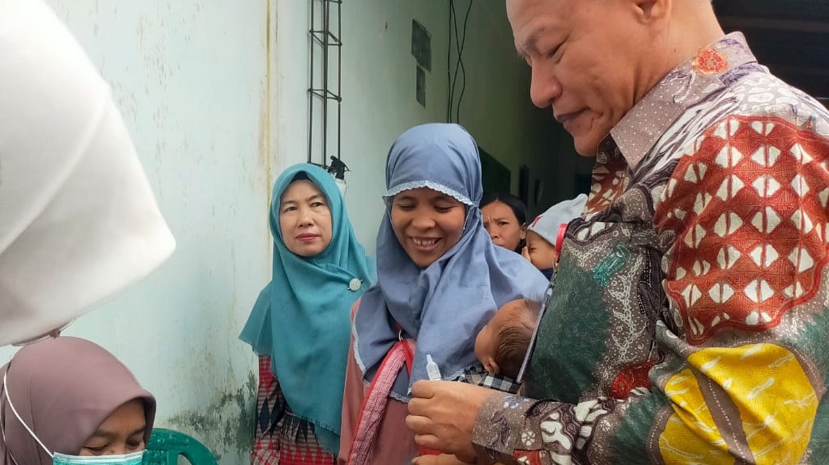 Gelar PIN Polio Putaran Kedua Tahun 2024, Dinkes Lubuk Linggau Pastikan Semua Target Sasaran Tercapai