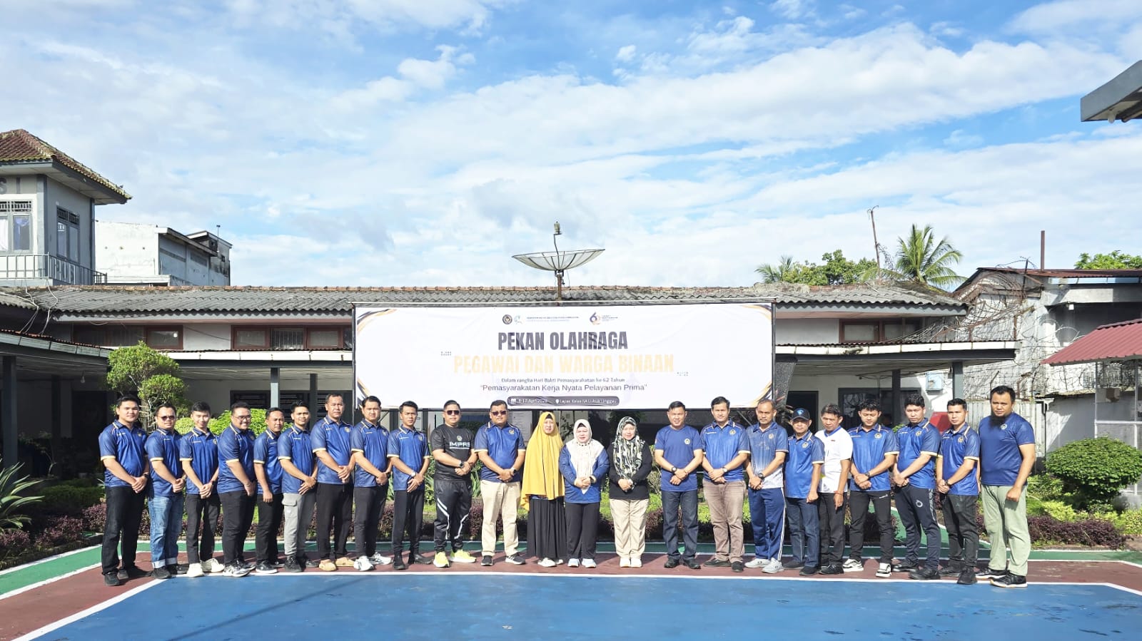 Lapas Lubuk Linggau Buka Pekan Olahraga Hari Bhakti Pemasyarakatan ke-62 Tahun 2026