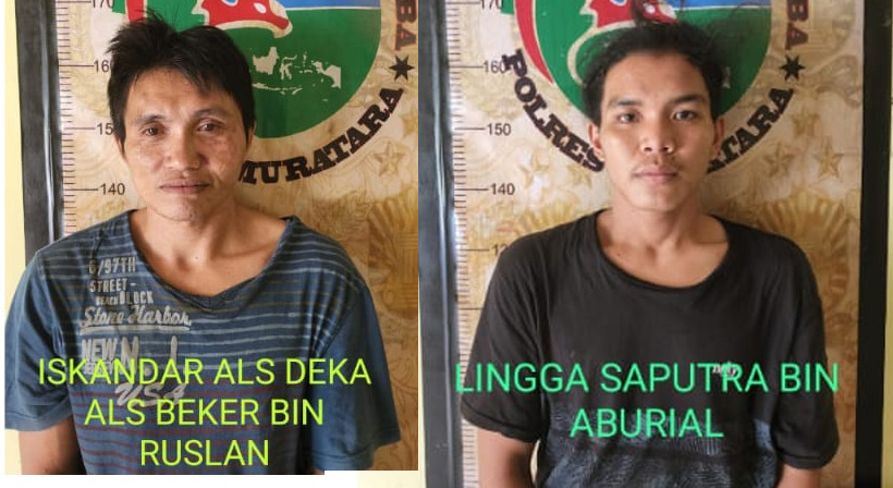 Sebuah Rumah di Karang Jaya Digrebek, Dua Orang Ditangkap