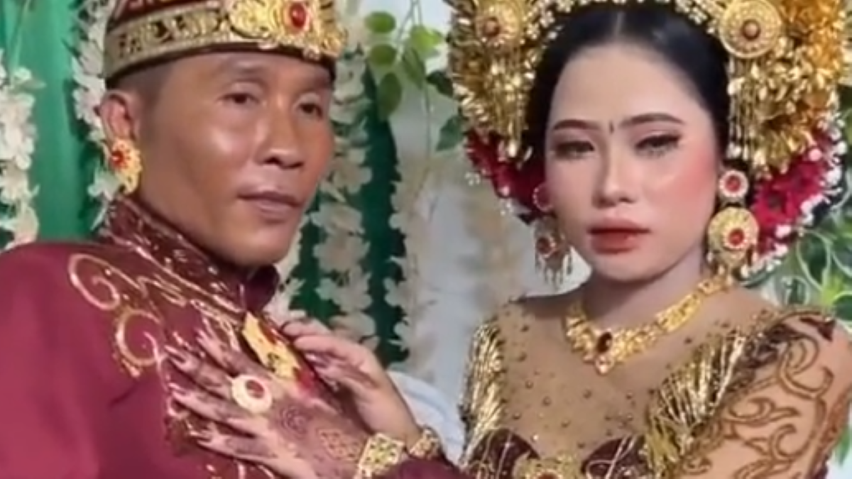 Viral, Diduga Dijodohkan, Mempelai Wanita Menangis dan Pingsan di Hari Pernikahan