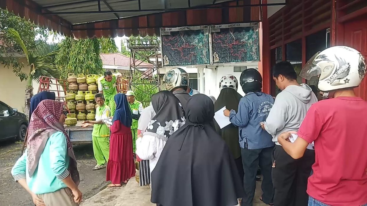 Di Lubuk Linggau Harga LPG 3 Kg Rp16.000, di Pangkalan dan Warung Kok Beda Ya