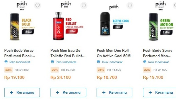 DISKON 5 Produk Parfum Pria di Indomaret 12.12, Yuk Disimak Apa Saja