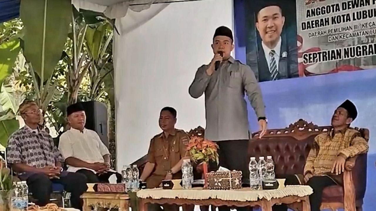 Serap Aspirasi Dapil Lubuk Linggau Selatan, Septrian Nugraha Gunawan Langsung Realisasikan Usulan Warga