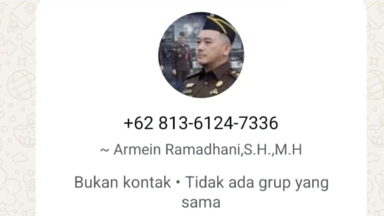 Catut Nama Kasi Intel Kejari Lubuk Linggau, Teror Pengusaha Minta THR